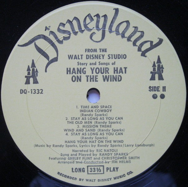 Sparks, Randy - Hang Your Hat On The Wind (Vinyl, VG) (Vinyl LP)