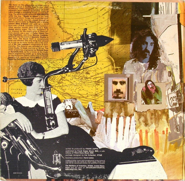 Mothers Of Invention - Uncle Meat (Vinyl, VG) (Vinyl LP)