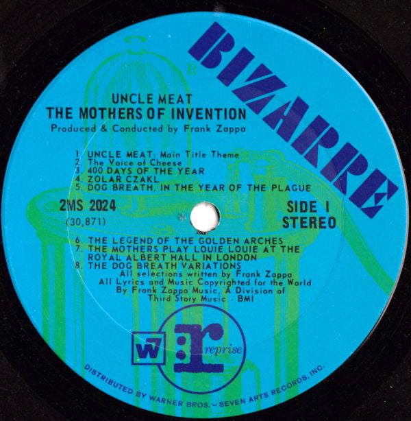 Mothers Of Invention - Uncle Meat (Vinyl, VG) (Vinyl LP)