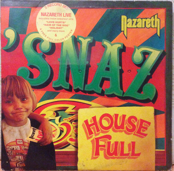 Nazareth  - 'Snaz (VG+) (Vinyl LP)