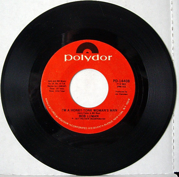 Luman, Bob - I'm A Honky-Tonk Woman's Man / Lonely Women (VG+) (Vinyl LP)