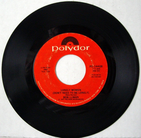 Luman, Bob - I'm A Honky-Tonk Woman's Man / Lonely Women (VG+) (Vinyl LP)