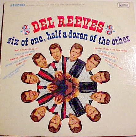 Reeves, Del - Six Of One, Half A Dozen Of The Other (VG) (Vinyl LP)