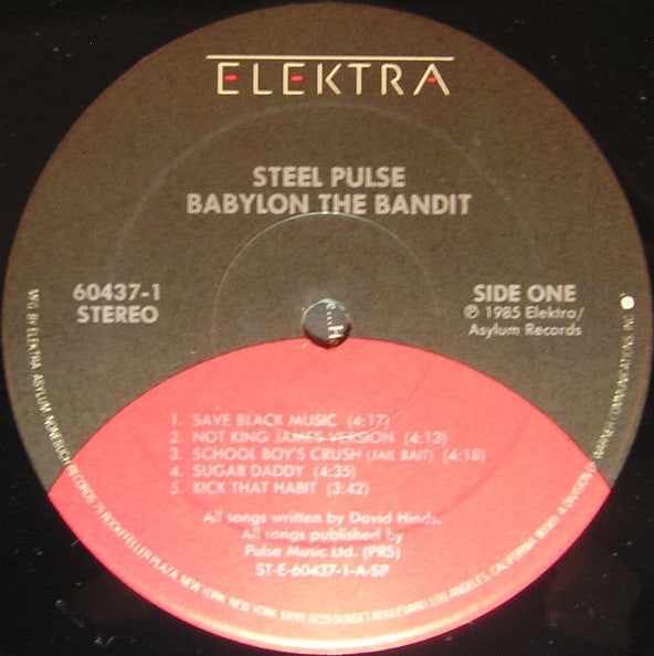 Steel Pulse - Babylon The Bandit (VG+) (Vinyl LP)