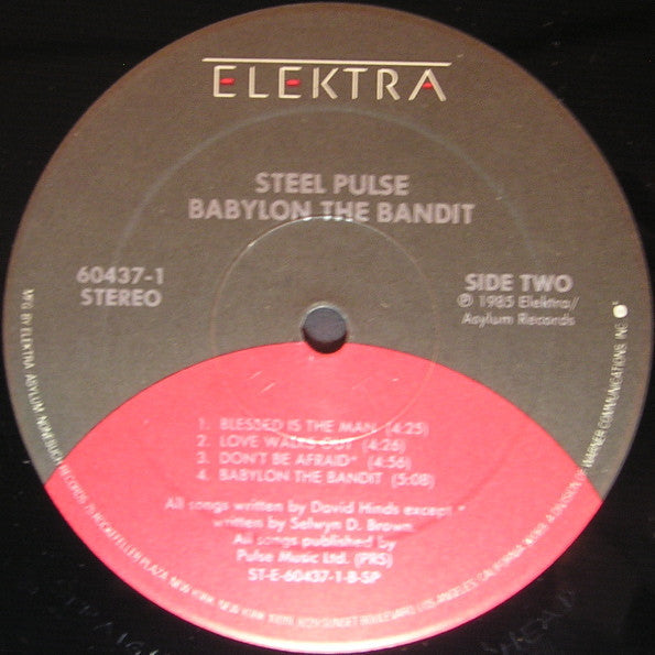 Steel Pulse - Babylon The Bandit (VG+) (Vinyl LP)