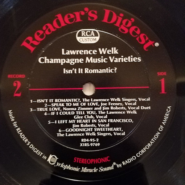 Welk, Lawrence - Champagne Music Varieties (NM or M-) (Vinyl LP)
