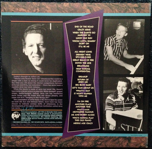 Lewis, Jerry Lee - Milestones (Vinyl, NM or M-) (Vinyl LP)