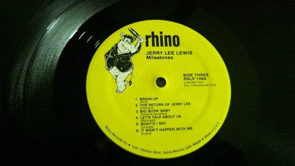 Lewis, Jerry Lee - Milestones (Vinyl, NM or M-) (Vinyl LP)