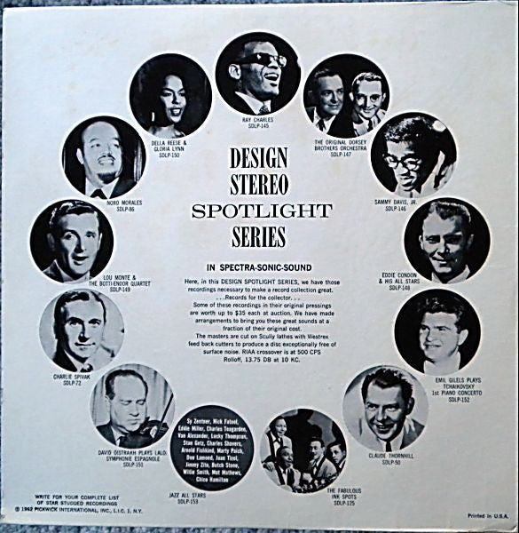 Condon, Eddie & Dixieland All Stars - Spotlight On Eddie Condon (VG+) (Vinyl LP)