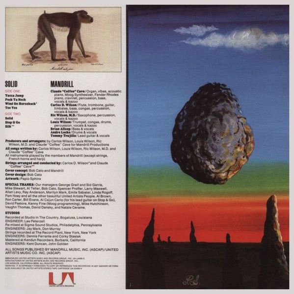Mandrill - Solid (VG) (Vinyl LP)