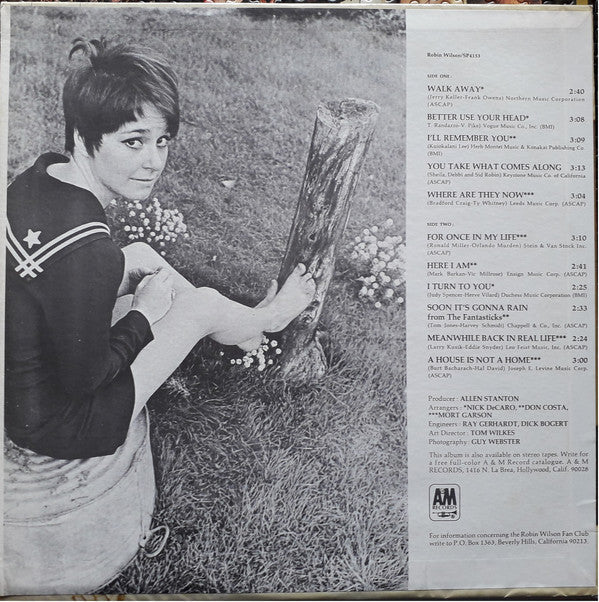 Wilson, Robin - Robin Wilson (VG+) (Vinyl LP)