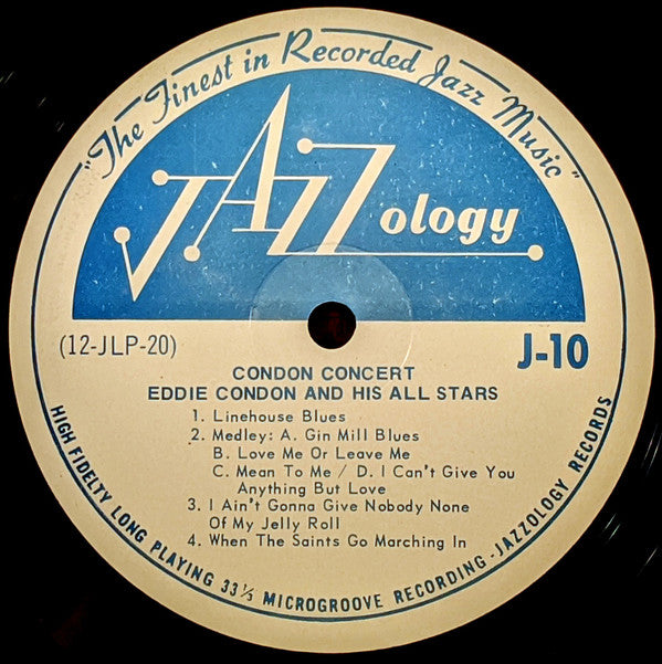 Condon, Eddie And His All-Stars - Condon Concert (VG+) (Vinyl LP)