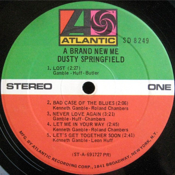 Springfield, Dusty - A Brand New Me (Vinyl, VG+) (Vinyl LP)