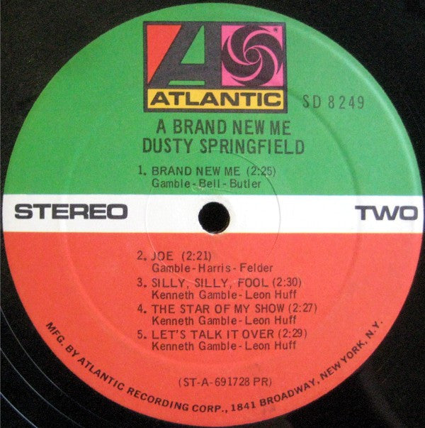 Springfield, Dusty - A Brand New Me (Vinyl, VG+) (Vinyl LP)