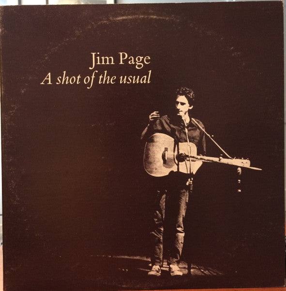 Page, Jim - A Shot Of The Usual (Vinyl, VG) (Vinyl LP)