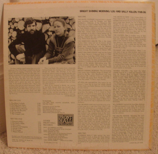 Killen, Louis & Sally Killen - Bright Shining Morning (NM or M-) (Vinyl LP)