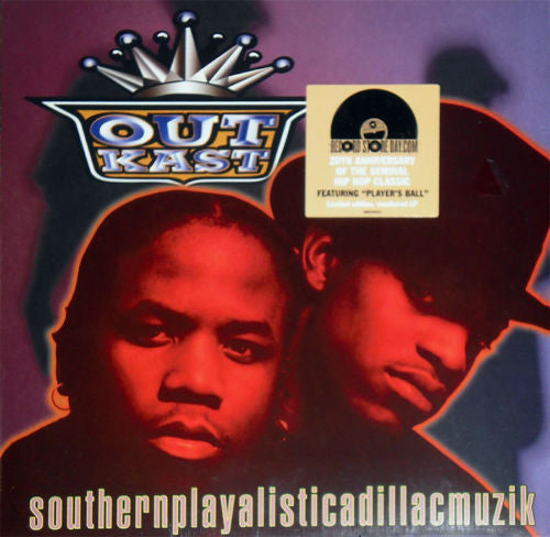 OutKast - Southernplayalisticadillacmuzik (Vinyl, VG+) (Vinyl LP)