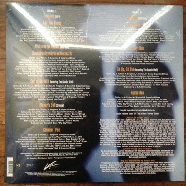 OutKast - Southernplayalisticadillacmuzik (Vinyl, VG+) (Vinyl LP)
