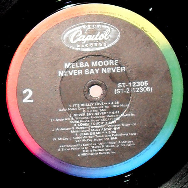 Moore, Melba - Never Say Never (VG) (Vinyl LP)