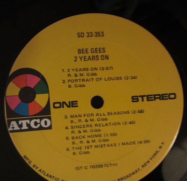 Bee Gees - 2 Years On (VG) (Vinyl LP)