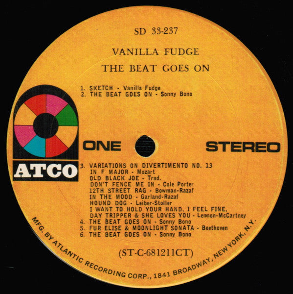 Vanilla Fudge - The Beat Goes On (VG) (Vinyl LP)