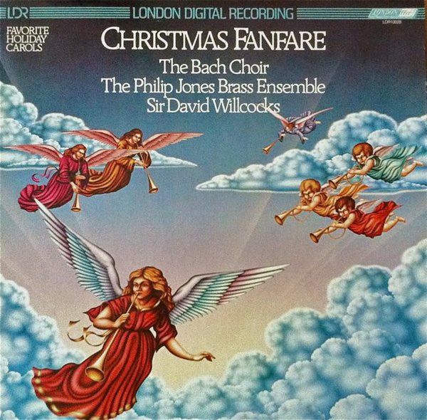 Bach Choir, Philip Jones Brass Ensemble, David Willcocks - Christmas Fanfare (Vinyl, VG) (Vinyl LP)