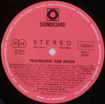 Various - Traumland Der Musik (VG) (Vinyl LP)