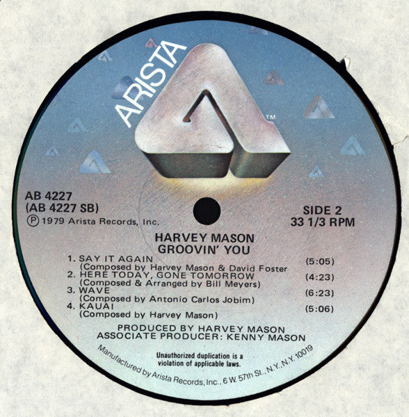 Mason, Harvey - Groovin' You (VG) (Vinyl LP)