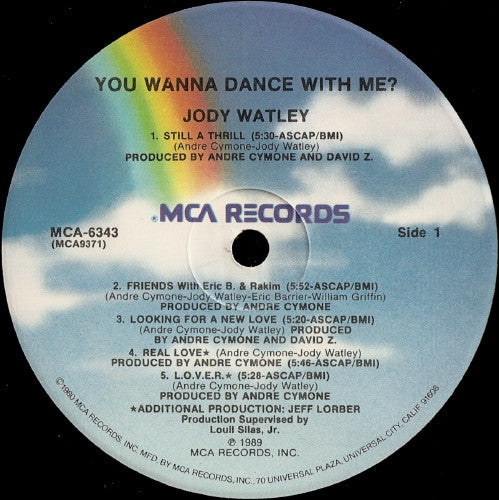 Watley, Jody - You Wanna Dance With Me? (Vinyl, VG+) (Vinyl LP)