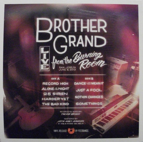Brother Grand - Live From The Burning Room (VG+) (Vinyl LP)