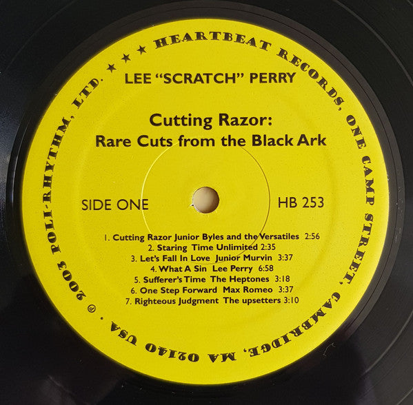 Perry, Lee "Scratch" - Cutting Razor: Rare Cuts From The Black Ark (VG+) (Vinyl LP)