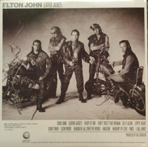 John, Elton - Leather Jackets (Vinyl, M) (Vinyl LP)