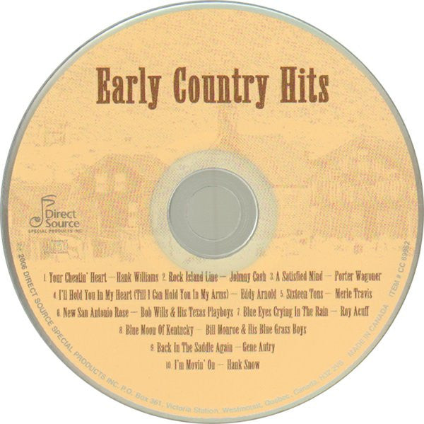 Various - Pioneers Of Country (CD, VG+) (Vinyl LP)