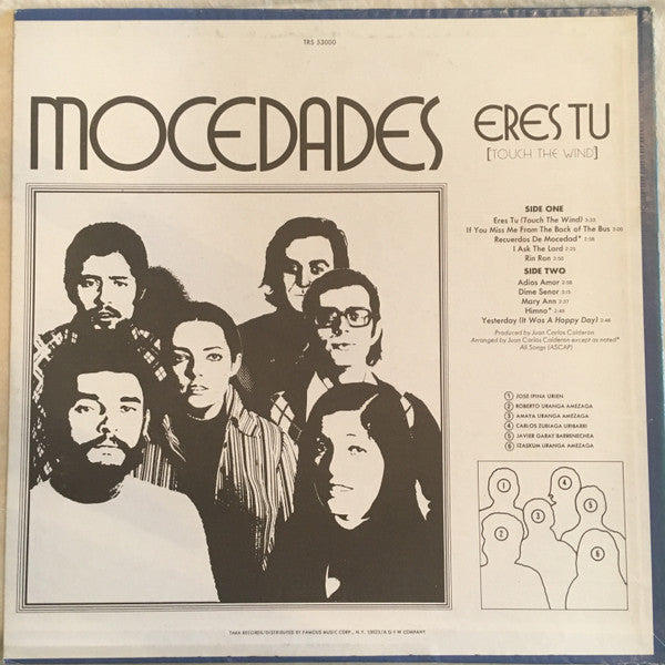 Mocedades - Eres Tu (Vinyl, VG+) (Vinyl LP)