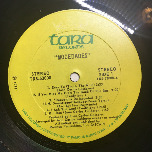 Mocedades - Eres Tu (Vinyl, VG+) (Vinyl LP)