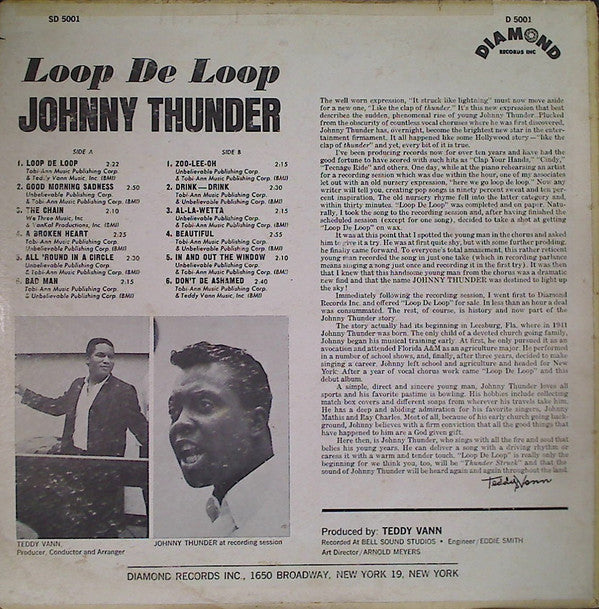 Thunder, Johnny - Loop De Loop (G+) (Vinyl LP)