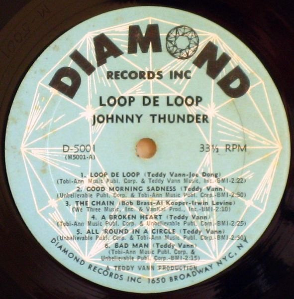 Thunder, Johnny - Loop De Loop (G+) (Vinyl LP)