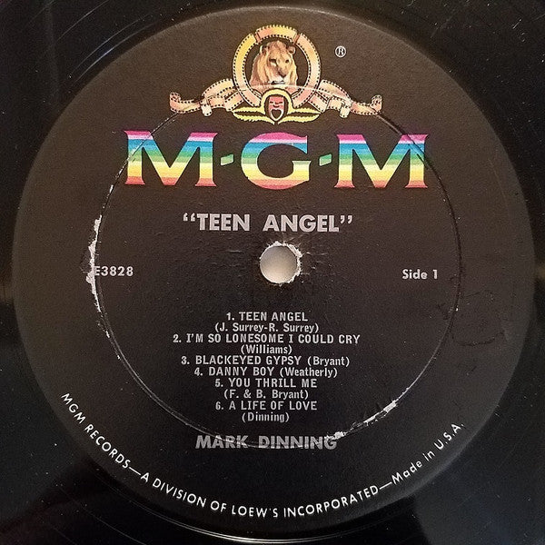 Dinning, Mark - Teen Angel (G+) (Vinyl LP)