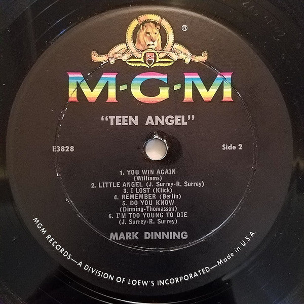 Dinning, Mark - Teen Angel (G+) (Vinyl LP)