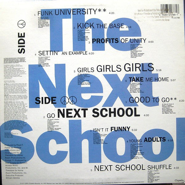 Next School - Settin' An Example (NM or M-) (Vinyl LP)