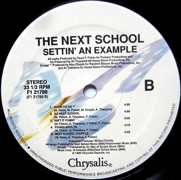 Next School - Settin' An Example (NM or M-) (Vinyl LP)
