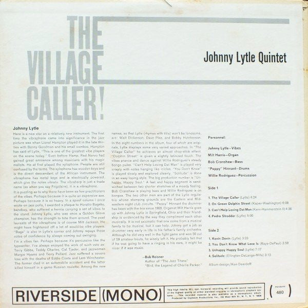 Lytle, Johnny - The Village Caller! (G) (Vinyl LP)