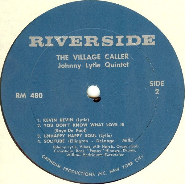 Lytle, Johnny - The Village Caller! (G) (Vinyl LP)