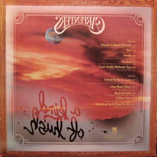 Carpenters - A Kind Of Hush (Vinyl, VG) (Vinyl LP)