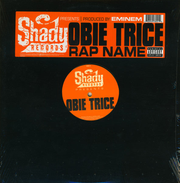 Obie Trice - Rap Name (VG+) (Vinyl LP)