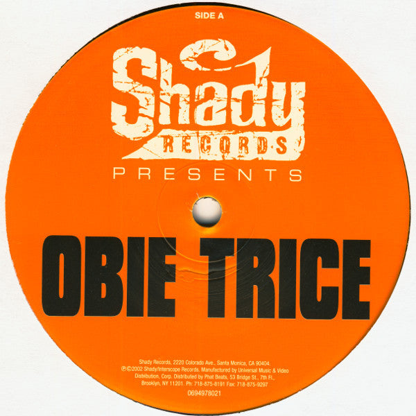 Obie Trice - Rap Name (VG+) (Vinyl LP)