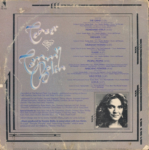 Bolin, Tommy - Teaser (VG) (Vinyl LP)