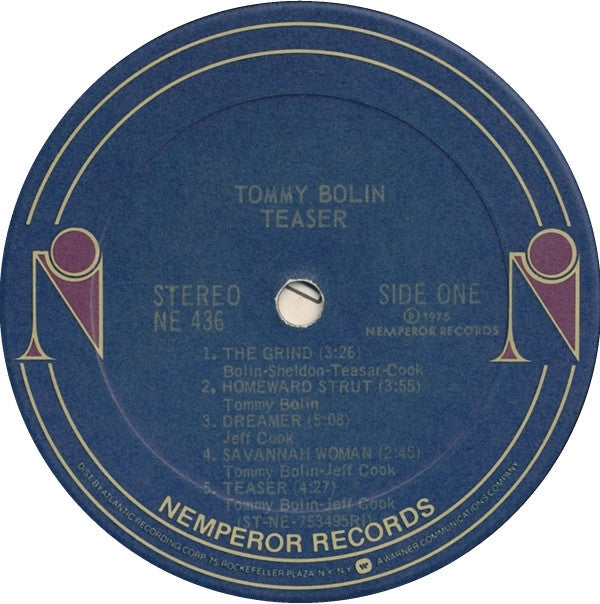 Bolin, Tommy - Teaser (VG) (Vinyl LP)