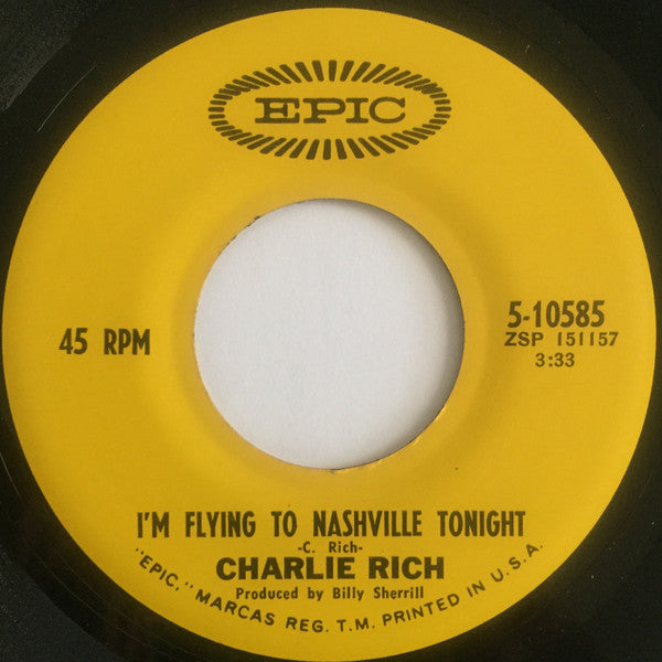 Rich, Charlie - July 12, 1939 (VG) (Vinyl LP)