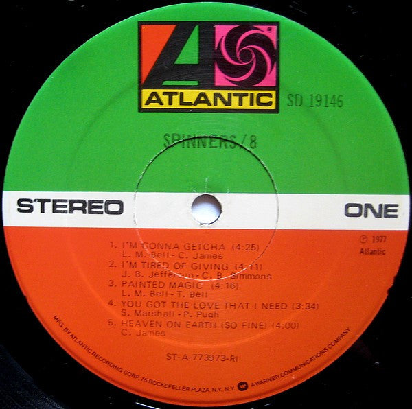 Spinners - Spinners/8 (M) (Vinyl LP)